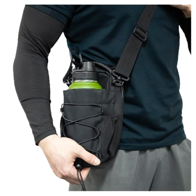 Fitness Magnetic Kettle Bag Crossbody Bag Magnetic Gym Bag For Men And Women Sling Bottle With Magnetic Attachment Water Bottle Holder