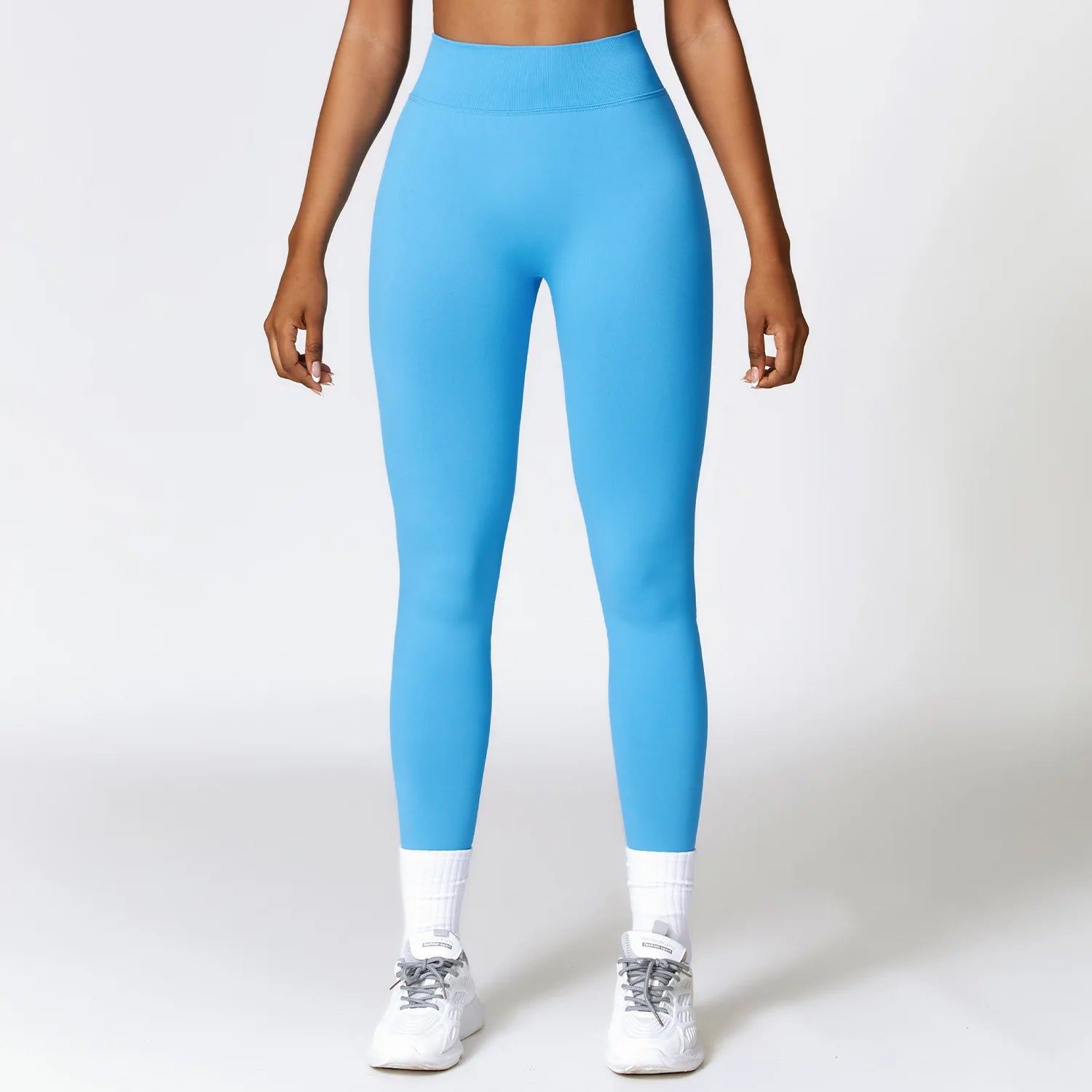Comfortable And Formfitting Yoga Pants High Waist Hot Sale Fitness Lenggings Seamless Workout Pants Women Running Pants