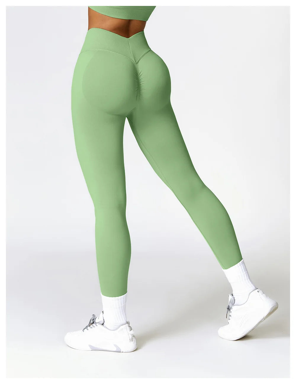 Comfortable And Formfitting Yoga Pants High Waist Hot Sale Fitness Lenggings Seamless Workout Pants Women Running Pants