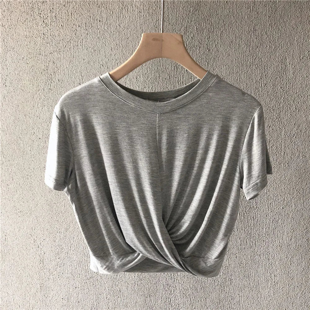 Summer casual t-shirts for women