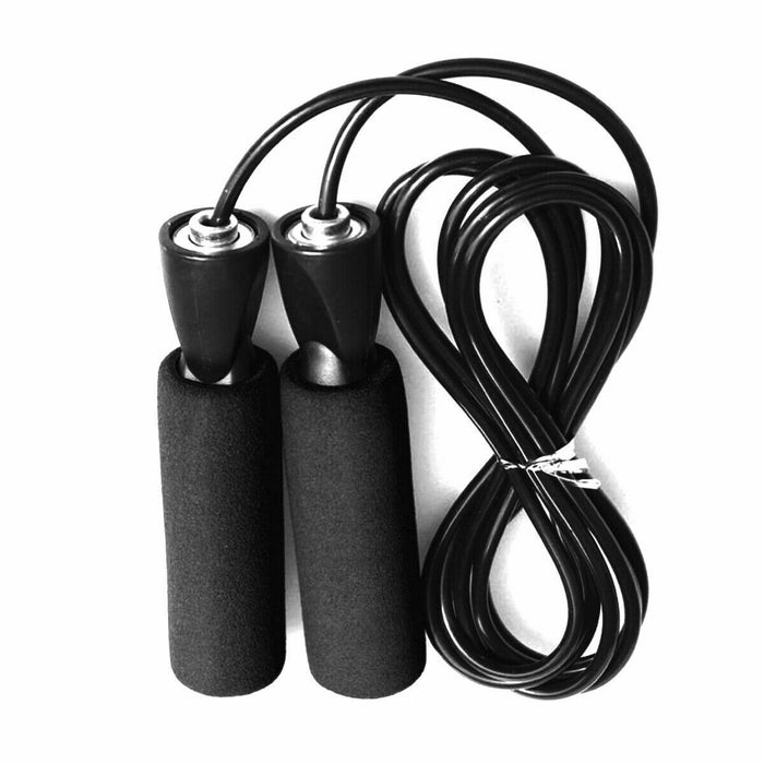 Adjustable Speed Jump Rope with Metal Bearing Tangle-Free, 10ft