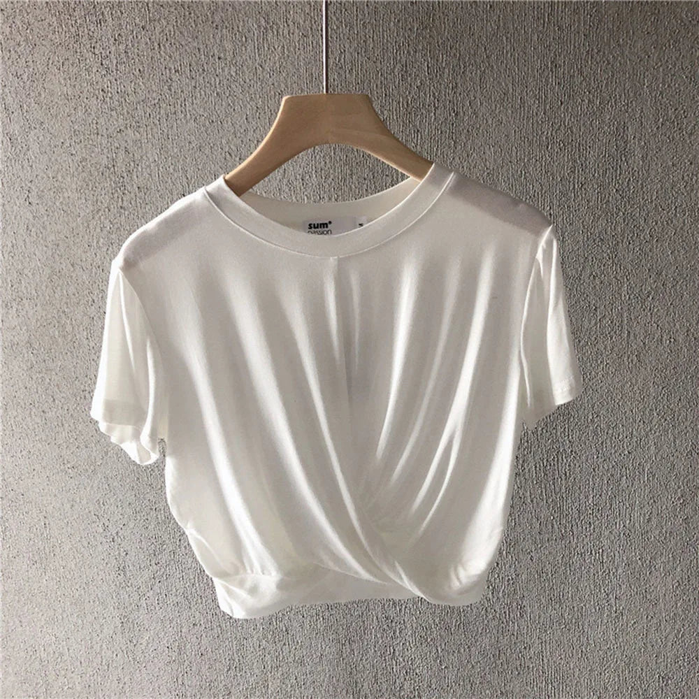 Summer casual t-shirts for women