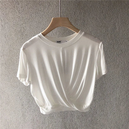 Summer casual t-shirts for women