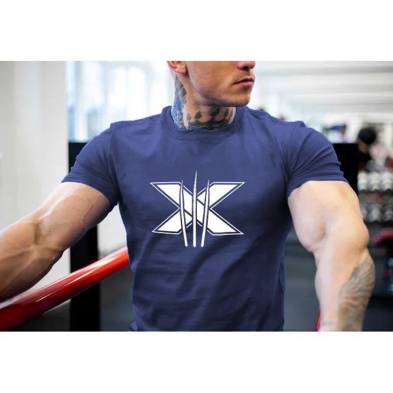 Tshirt for Men Bodybuilding Graphic T Shirts
