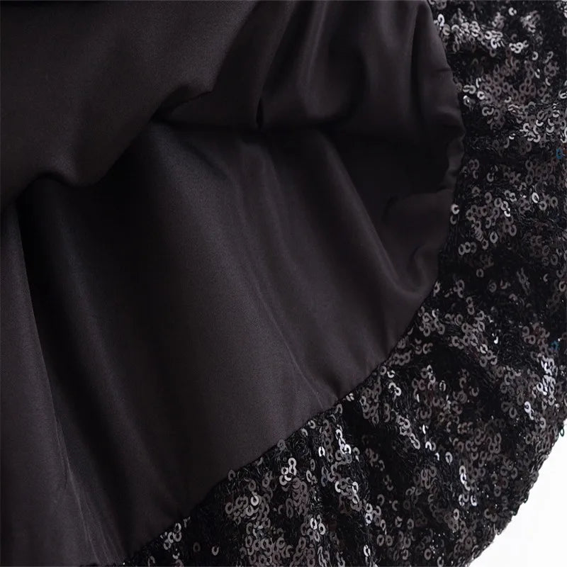 Chic autumn winter party dress for women