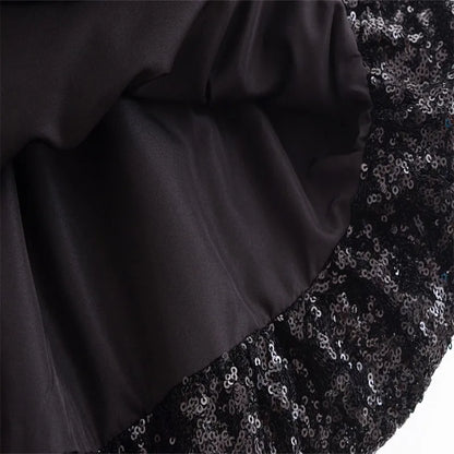 Chic autumn winter party dress for women