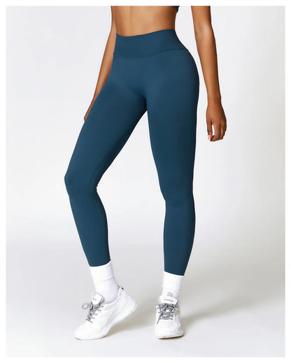 Comfortable And Formfitting Yoga Pants High Waist Hot Sale Fitness Lenggings Seamless Workout Pants Women Running Pants