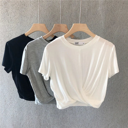 Summer casual t-shirts for women