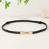 Luxury designer thin belt for women
