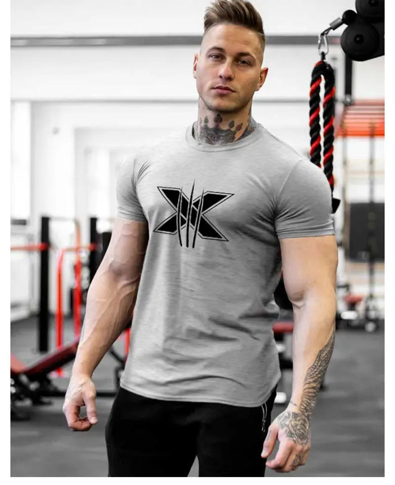 Tshirt for Men Bodybuilding Graphic T Shirts