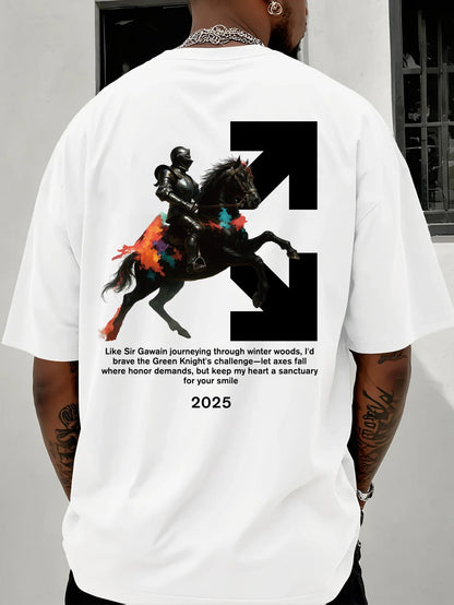 Loose-fitting casual t-shirts 2025 fashion trends