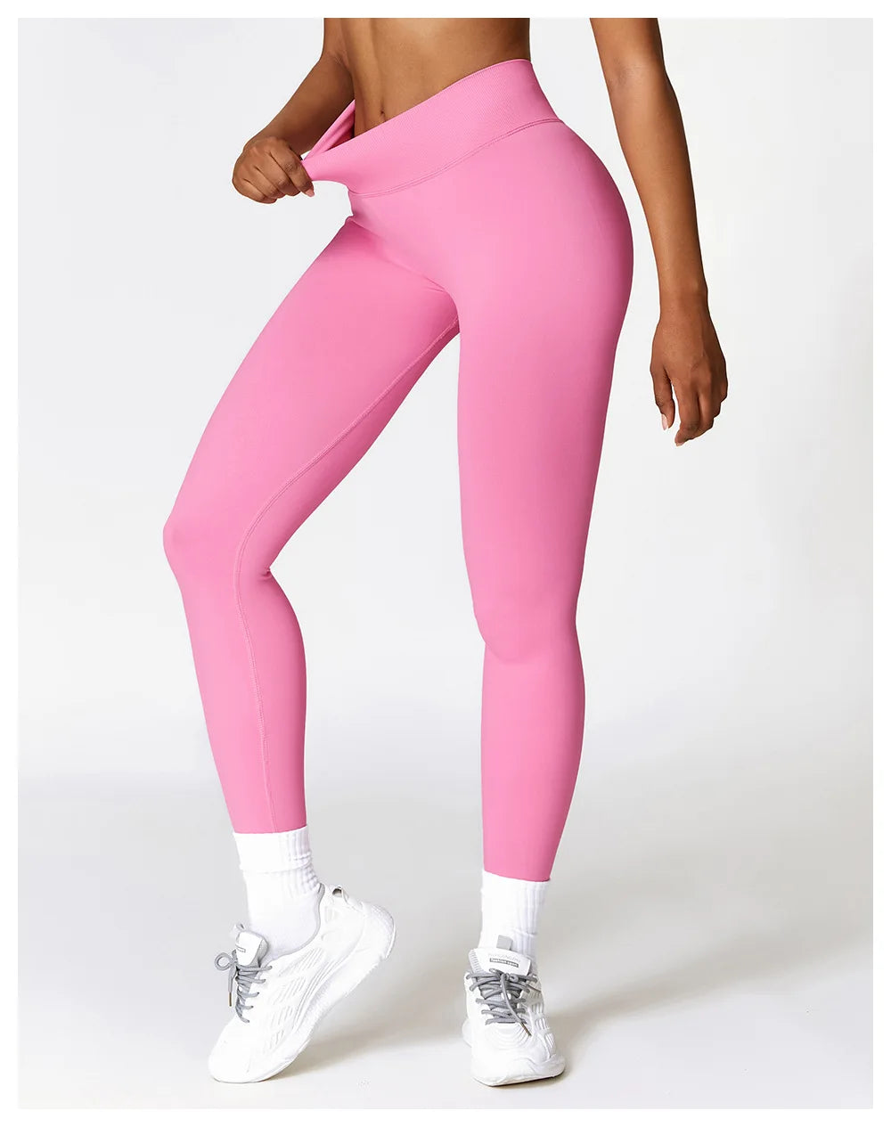 Comfortable And Formfitting Yoga Pants High Waist Hot Sale Fitness Lenggings Seamless Workout Pants Women Running Pants