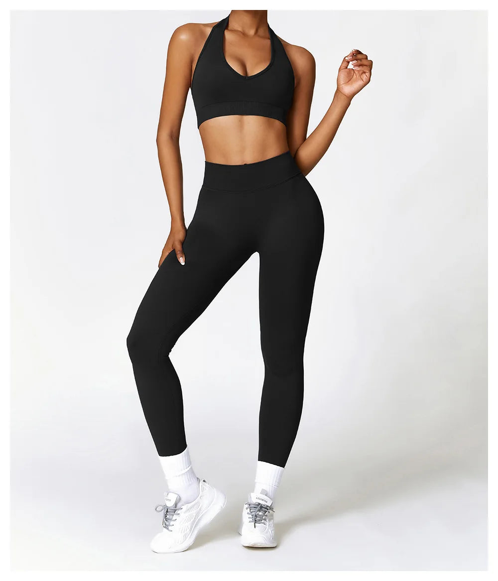 Comfortable And Formfitting Yoga Pants High Waist Hot Sale Fitness Lenggings Seamless Workout Pants Women Running Pants