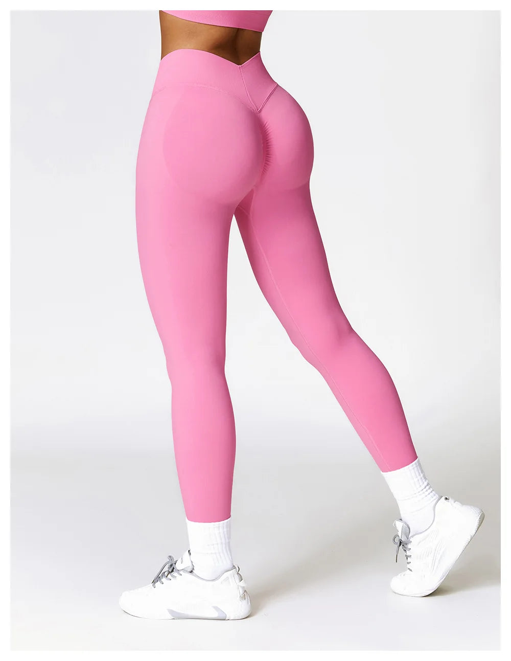 Comfortable And Formfitting Yoga Pants High Waist Hot Sale Fitness Lenggings Seamless Workout Pants Women Running Pants