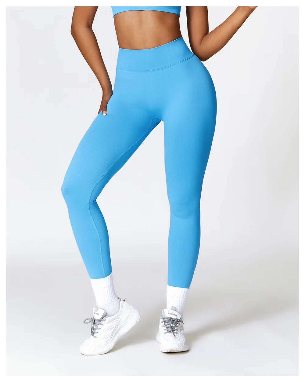 Comfortable And Formfitting Yoga Pants High Waist Hot Sale Fitness Lenggings Seamless Workout Pants Women Running Pants