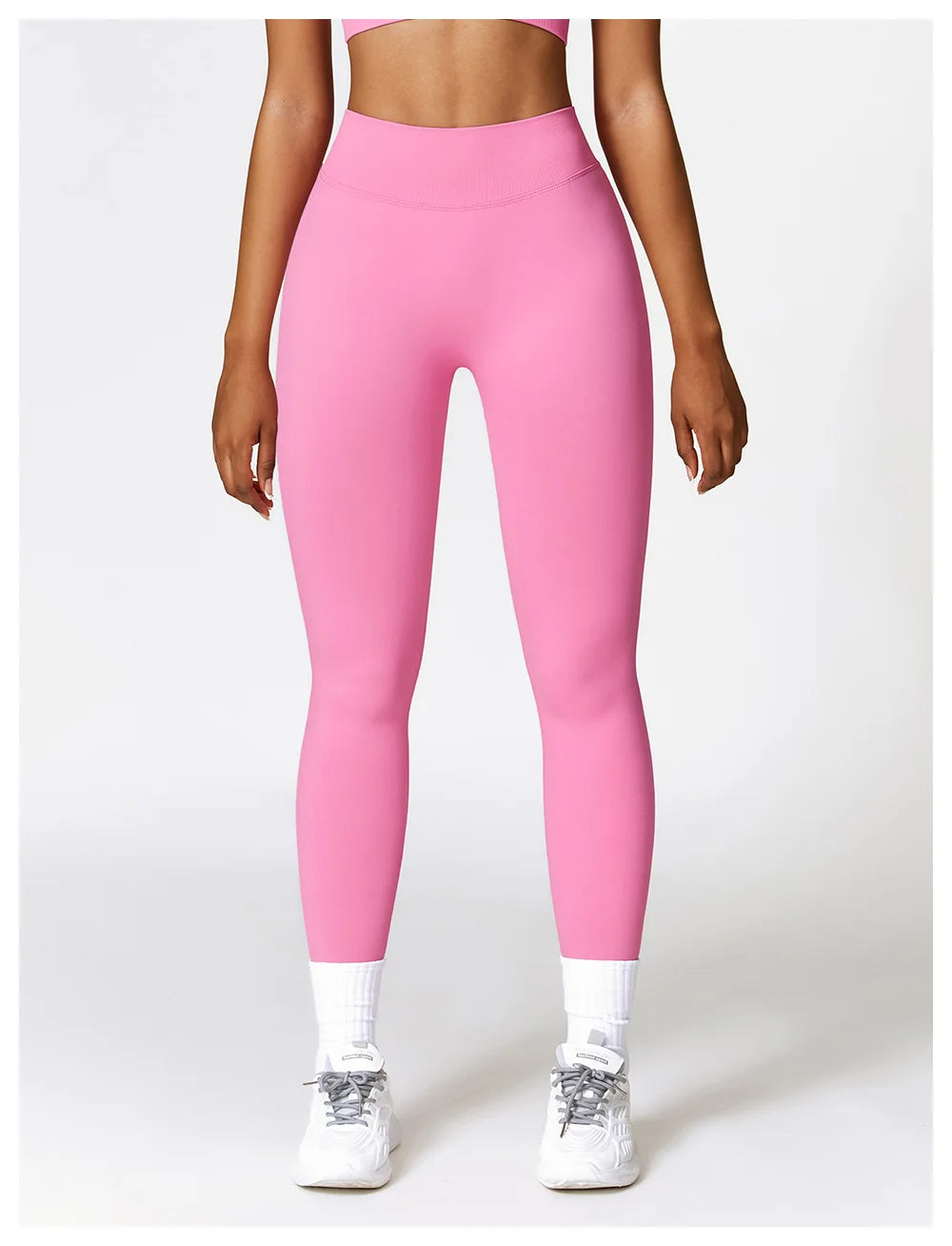 Comfortable And Formfitting Yoga Pants High Waist Hot Sale Fitness Lenggings Seamless Workout Pants Women Running Pants