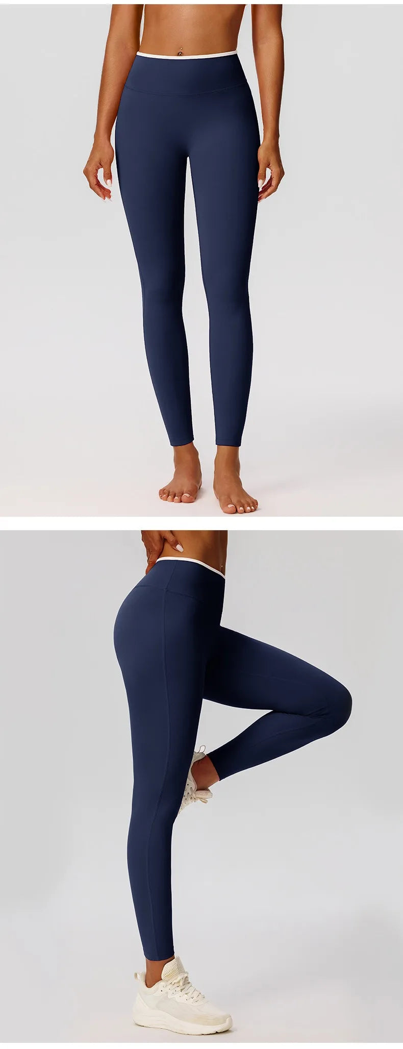 Women Yoga Pants Sexy High Waist Booty Lifting Leggings Pants Women Sports Clothing Color Block Yoga Breathable Fitness Leggings
