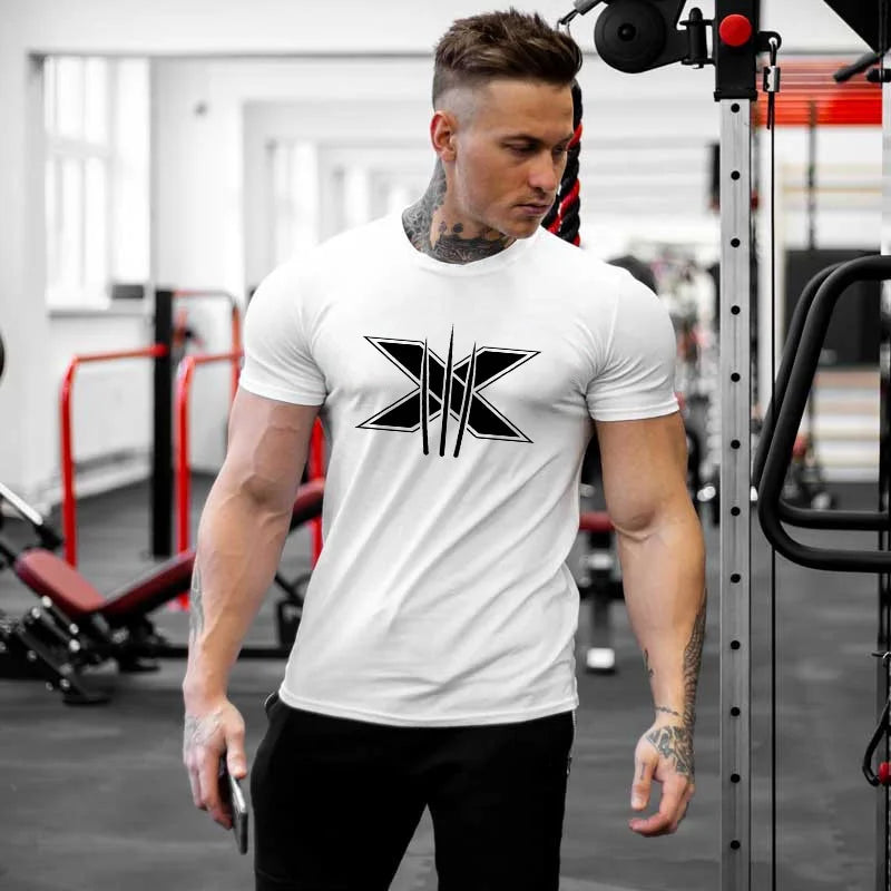 Tshirt for Men Bodybuilding Graphic T Shirts