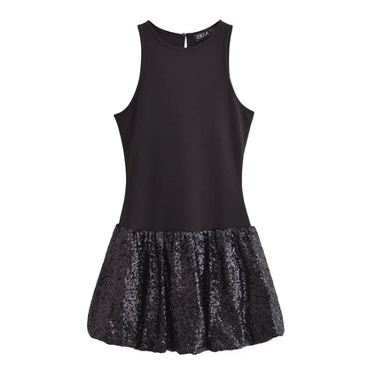 Chic autumn winter party dress for women