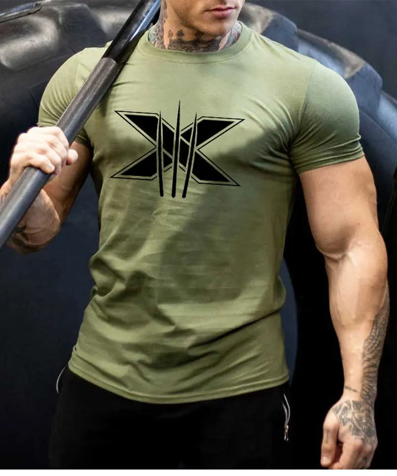 Tshirt for Men Bodybuilding Graphic T Shirts