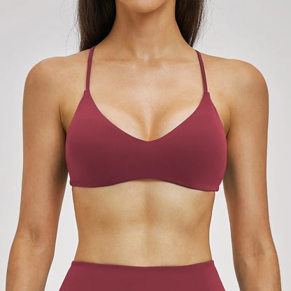 Backless Yoga Bra Gym
