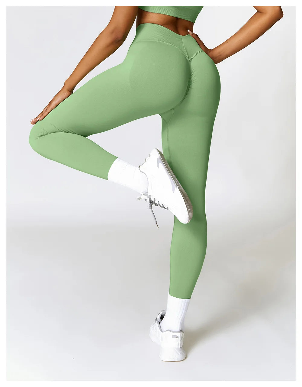 Comfortable And Formfitting Yoga Pants High Waist Hot Sale Fitness Lenggings Seamless Workout Pants Women Running Pants