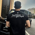 Men Tshirts Letter Printed for Men Work Out