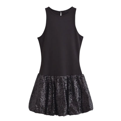 Chic autumn winter party dress for women