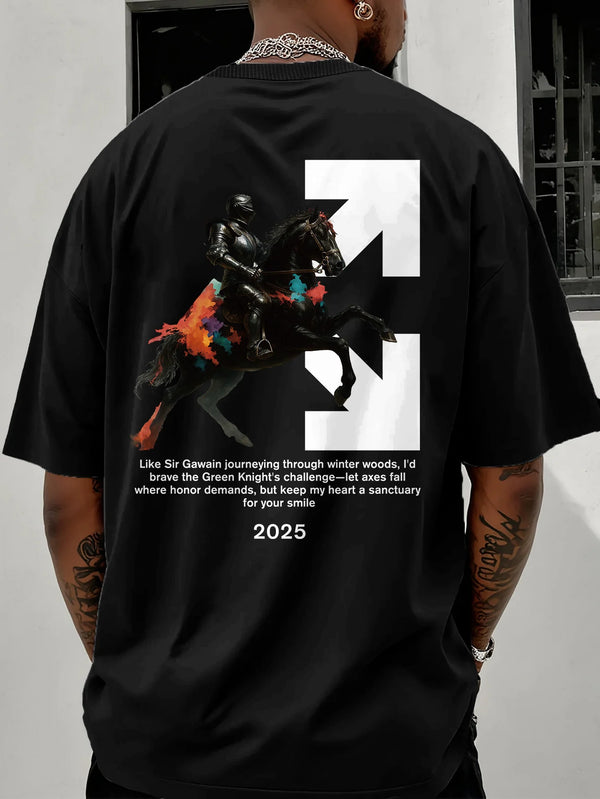 Loose-fitting casual t-shirts 2025 fashion trends