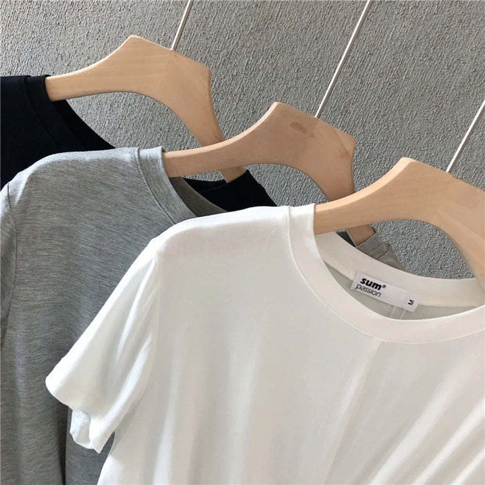 Summer casual t-shirts for women