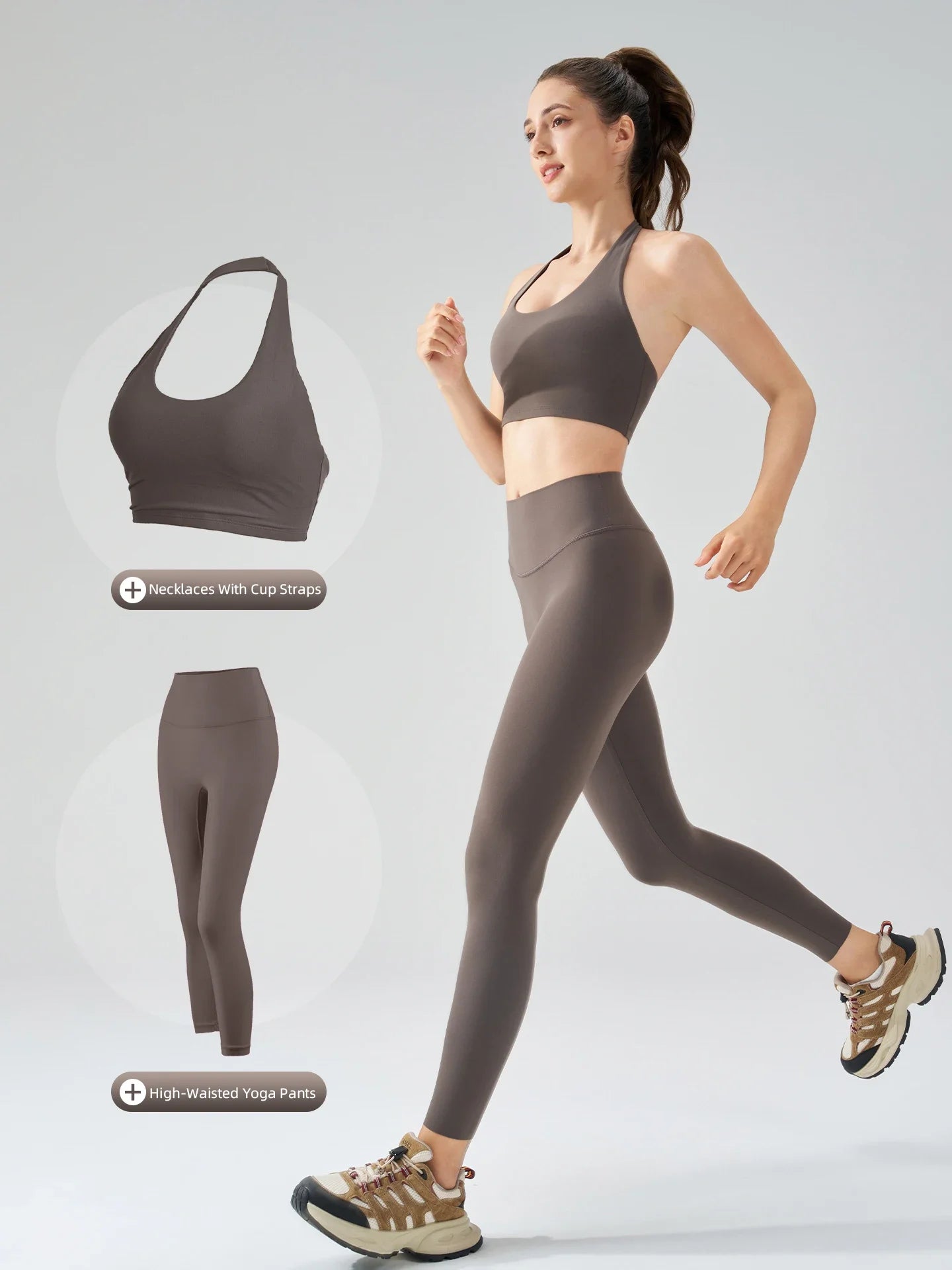 Backless Sport Bra Women Gym Workout Vest Sportswear Breathable Quick Dry Yoga Active Bra Female Running Training Fitness Top
