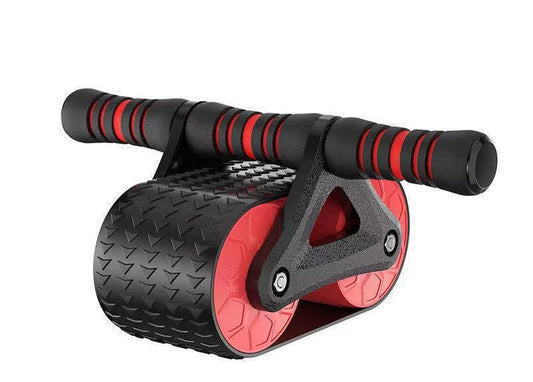 Double Wheel Abdominal Exerciser Women Men Automatic Rebound Ab Wheel Roller Waist Trainer Gym Sports Home Exercise Devices